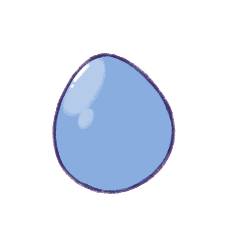 Image of a light blue Dragolet egg.